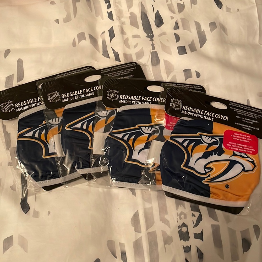 Nashville Predators Reusable Mask